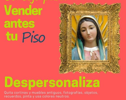 Despersonaliza para vender antes un Piso
