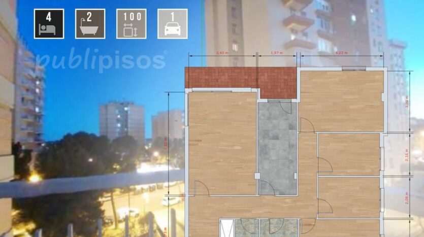 Venta piso Romareda Zaragoza