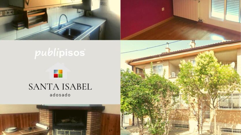 Venta chalet adosado Santa Isabel Zaragoza
