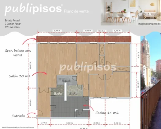 Piso venta Cesar Augusto  Zaragoza