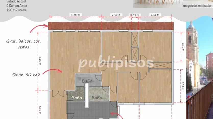 Piso venta Cesar Augusto  Zaragoza