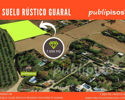 Suelo rustico Guarales Peñaflor Zaragoza