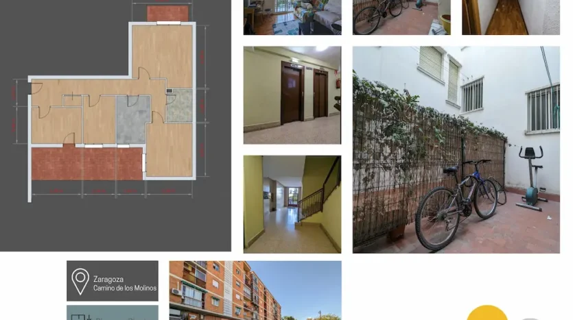 Piso venta Camino de los Molinos, San Juan de la Peña Zaragoza