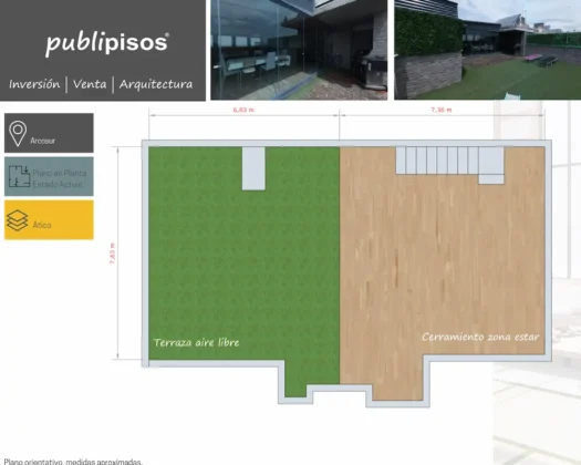 Atico en venta Arcosur Valdespartera Zaragoza