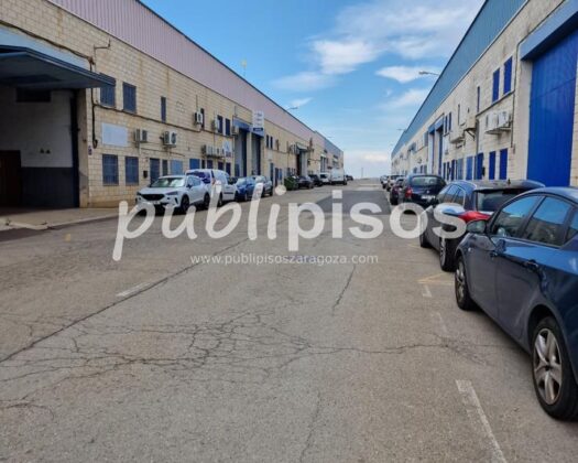 Venta y alquiler nave industrial María de Huerva Zaragoza