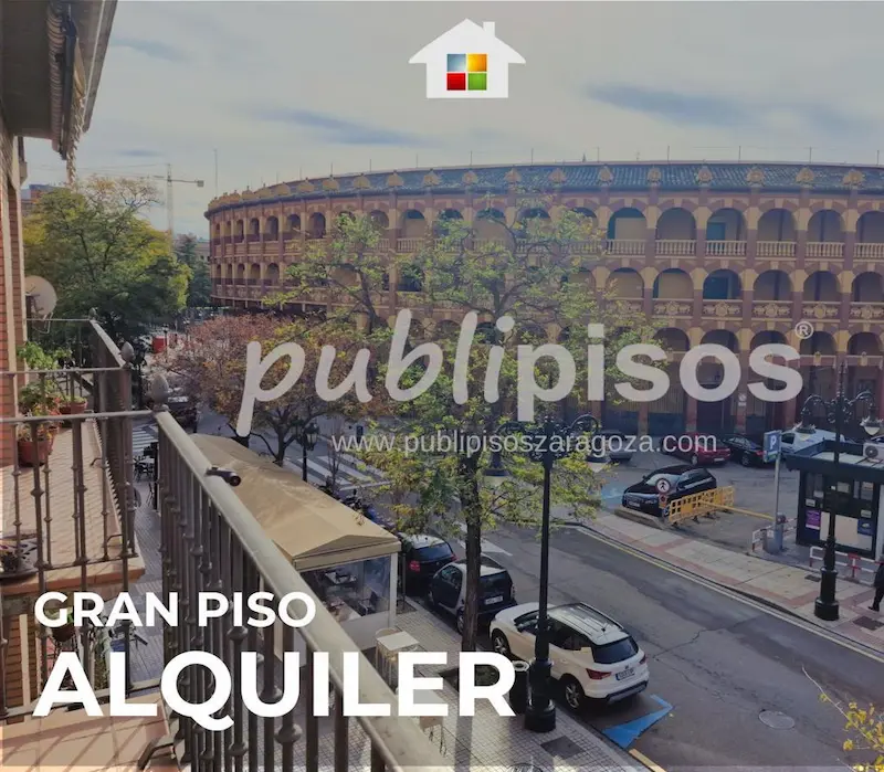 alquiler piso plaza de toros Zaragoza