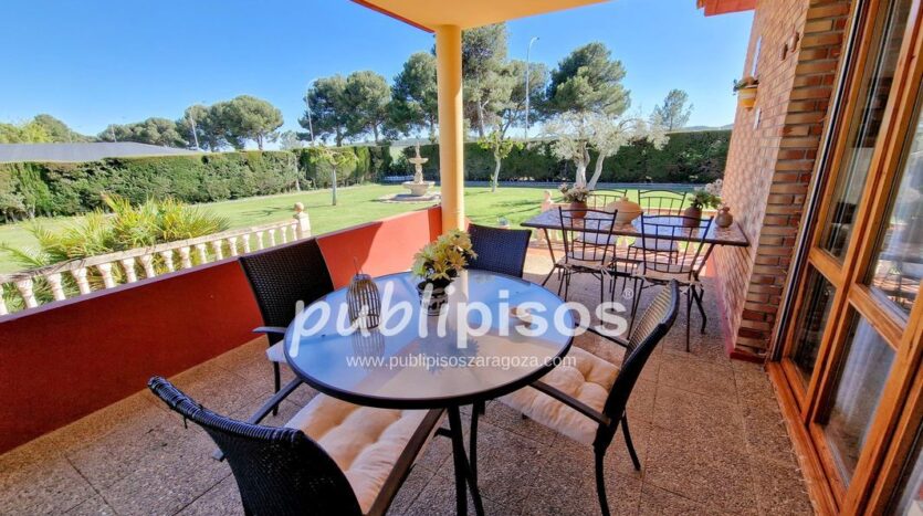Chalet en venta urbanización el Zorongo Zaragoza