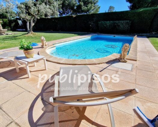 Chalet en venta urbanización el Zorongo Zaragoza