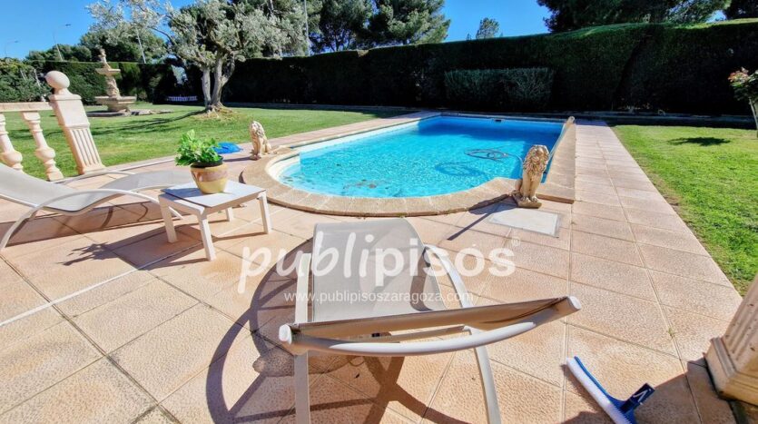 Chalet en venta urbanización el Zorongo Zaragoza