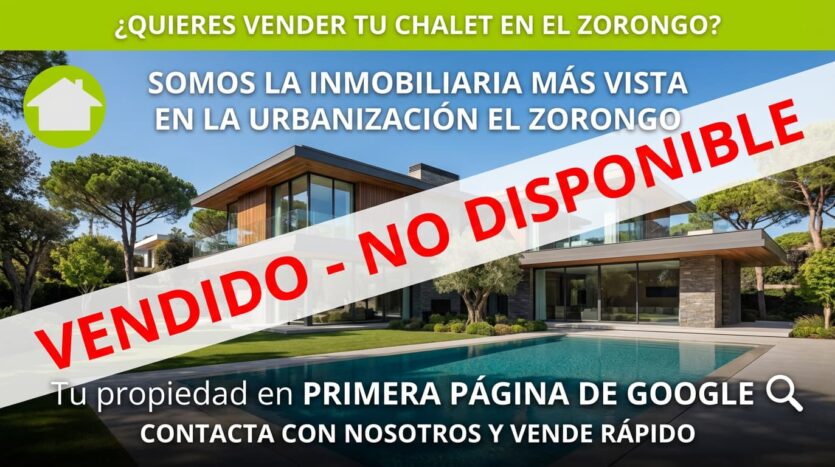 Chalet venta Zorongo Oportunidad