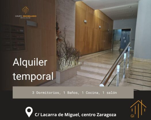 C Lacarra de Miguel 4 Pax Alquiler temporal por meses