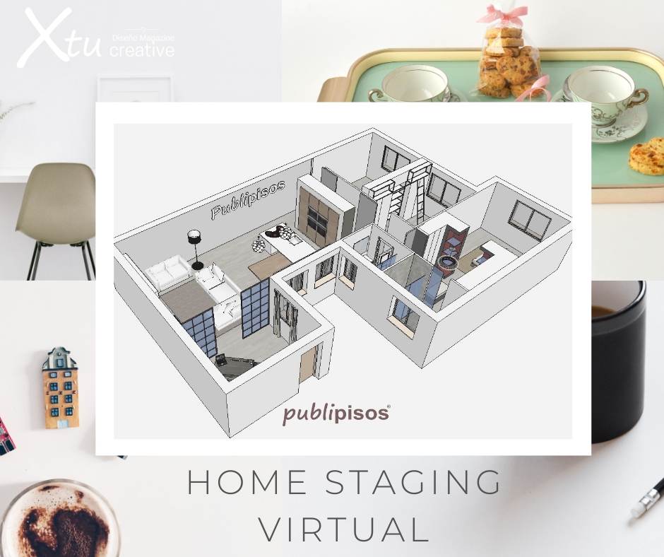 Home Staging virtual para vender piso