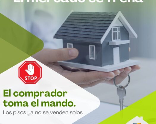 El comprador toma el mando. El mercado se frena y los pisos ya no se venden solos.