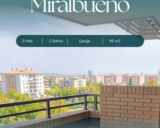 Piso en Miralbueno con piscina
